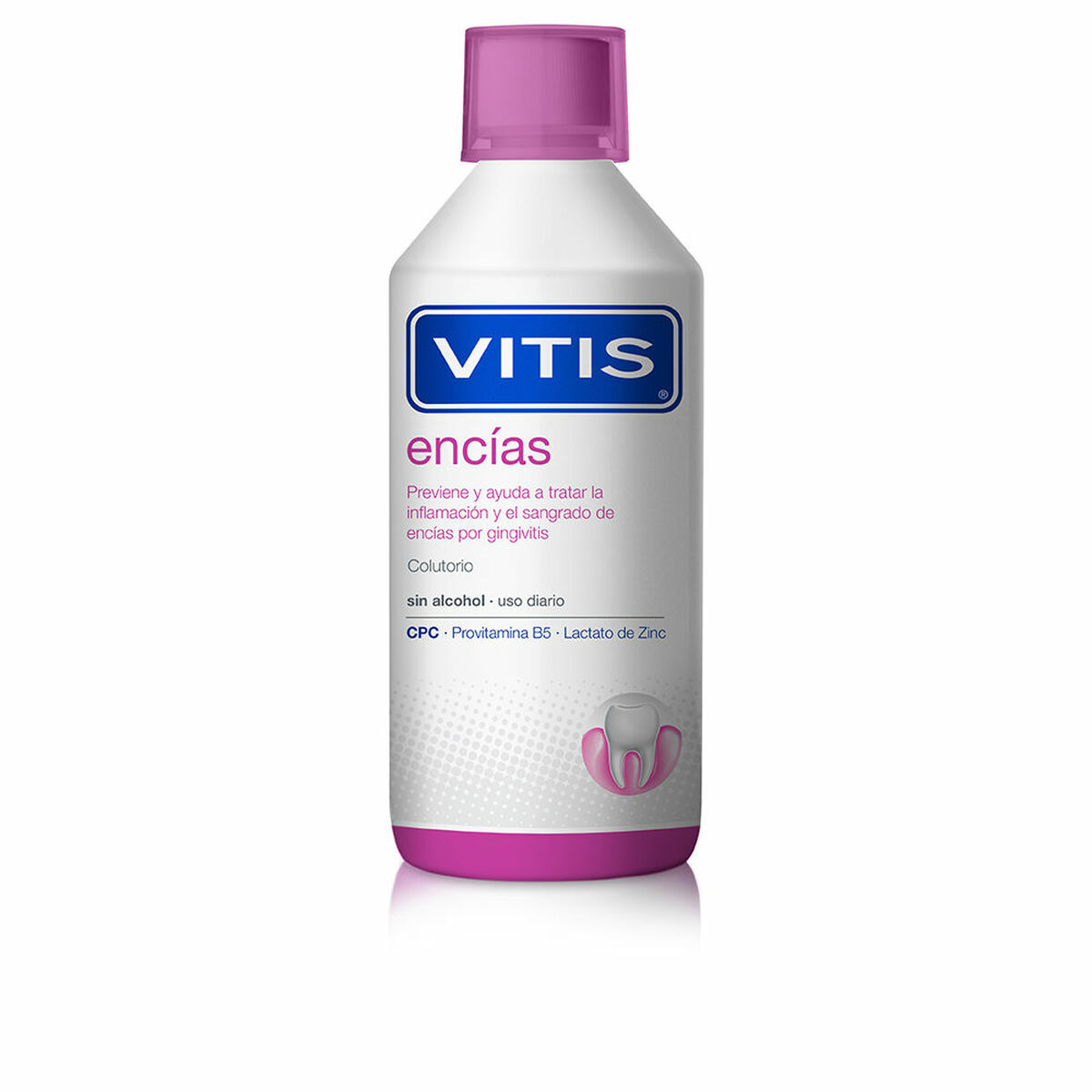 Mundskyllevand Vitis Sundt tandkød 500 ml